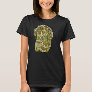 T-shirt Italie antique Statue romaine Enseignant Abstrait