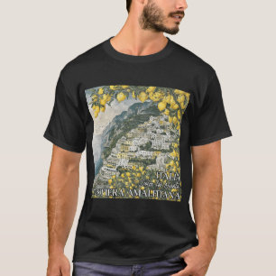 T-shirt Italie Côte amalfitaine Lemon Souvenier Italia