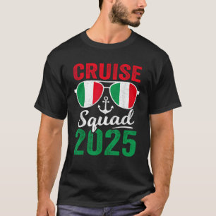 T-shirt Italie Croisière Escadron 2025 Vacances d'été F