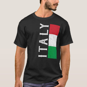 T-shirt Italie Heritage Pride Pays Support Drapeau italien