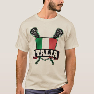 T-shirt Italie Italia Lacrosse