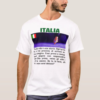 T-shirt ITALIE - La tua vita è una storia