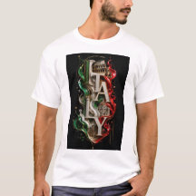 Italie Marbre Luxueux Typographie 3D