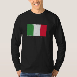 T-shirt Italie Pays Drapeau Italie Italiana Boots Ro