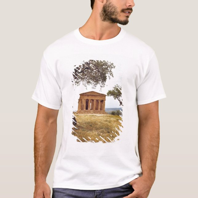 T-shirt Italie, Sicile, Agrigente. Les ruines des 2 (Devant)
