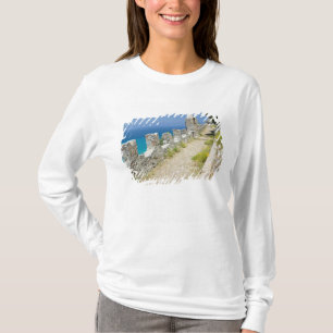 T-shirt Italie, Sicile, Cefalu, Promenade le long de la fa