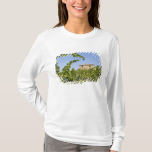 T-shirt Italie, Toscane, Montepulciano. Raisins de vin prê