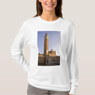 T-shirt Italie, Toscane, Sienne. Torre del Mangia sur
