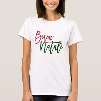 T-shirt italien de Noël Buon Natale