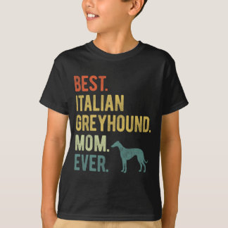 T-shirt Italien Greyhound Maman toujours Amoureux de les c