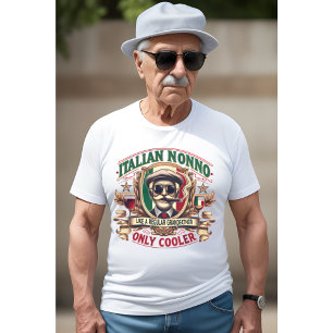 T-shirt Italien Nonno comme un grand-père régulier
