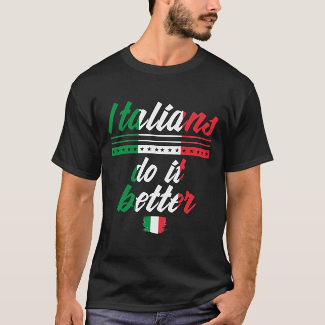 T-shirt Italiens (Devant)