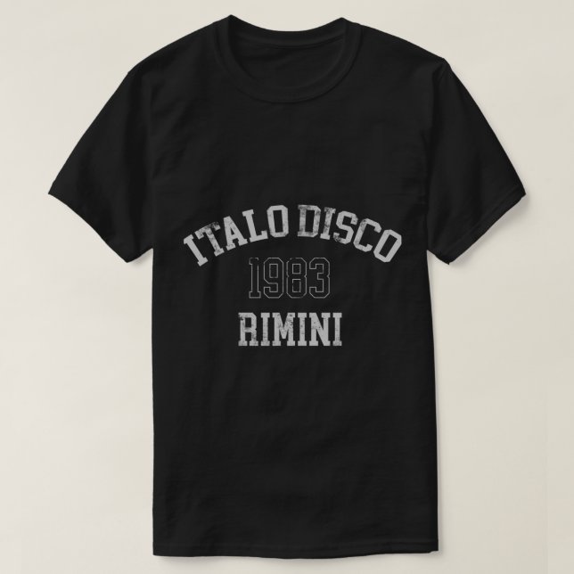 T-shirt Italo Disco (Design devant)