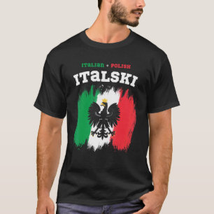 T-shirt Italski, l'hybride italien polonais