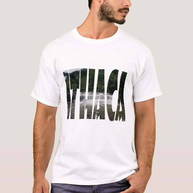 T-shirt Ithaca is Gorges (Devant)