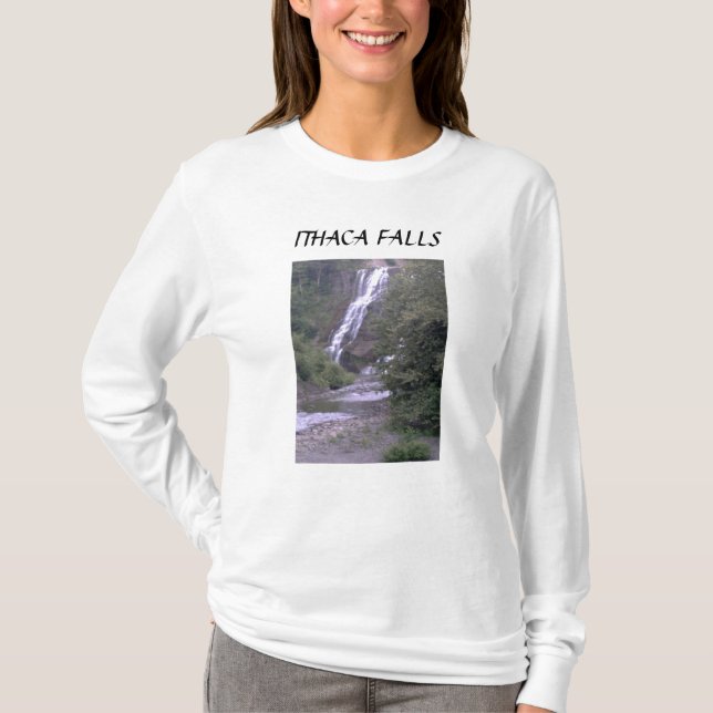 T-shirt ITHACA TOMBE sweatshirt à capuchon de Ladys (Devant)