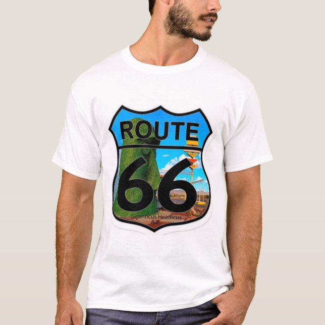 T-shirt Itinéraire 66 Giganticus Headicus (Devant)
