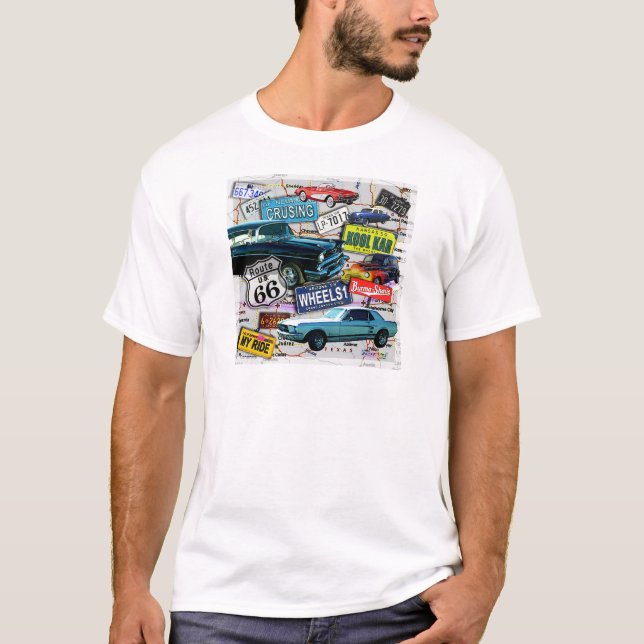 T-shirt Itinéraire 66 - TEE - SHIRT LÉGER de S d'HOMMES (Devant)