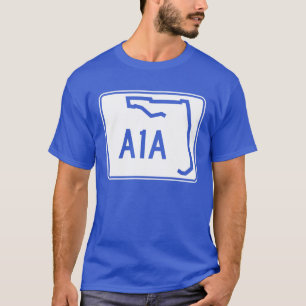 T-shirt Itinéraire A1A d'état de la Floride