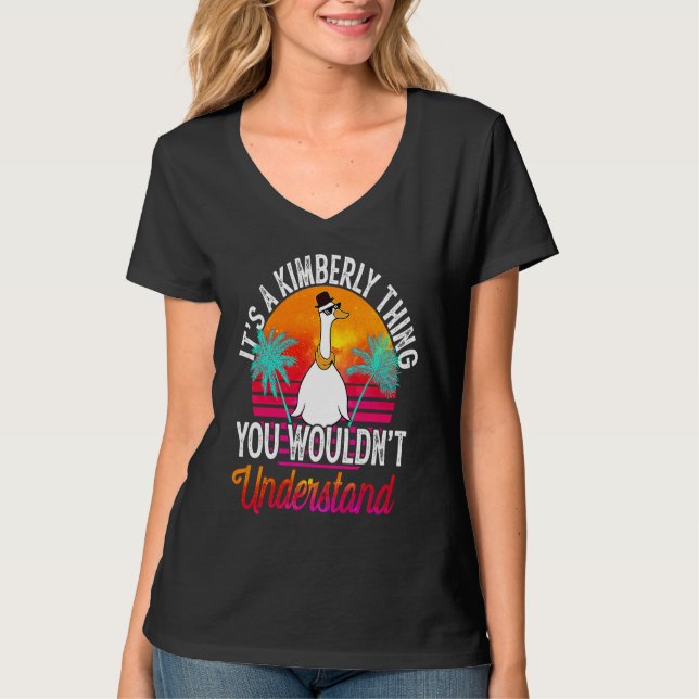 T-shirt It's A Kimberly Thing You Wouldn't Understand  Kim (Devant)