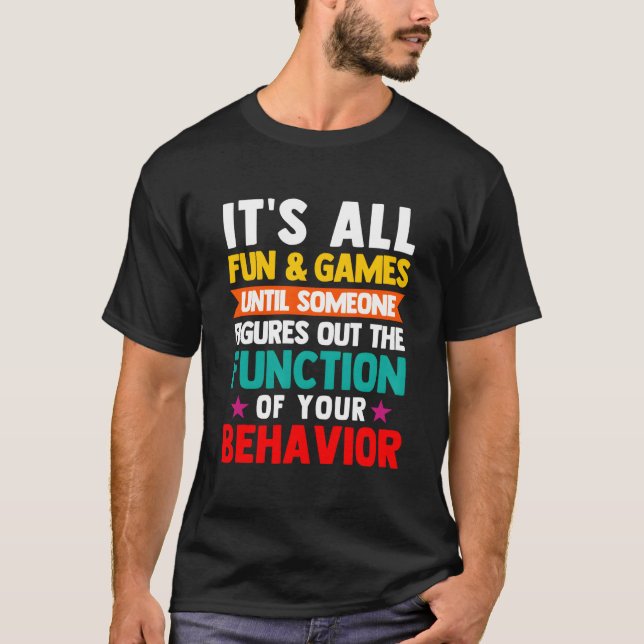 T-shirt It'S All Fun Games Special Education Sped Teachers (Devant)