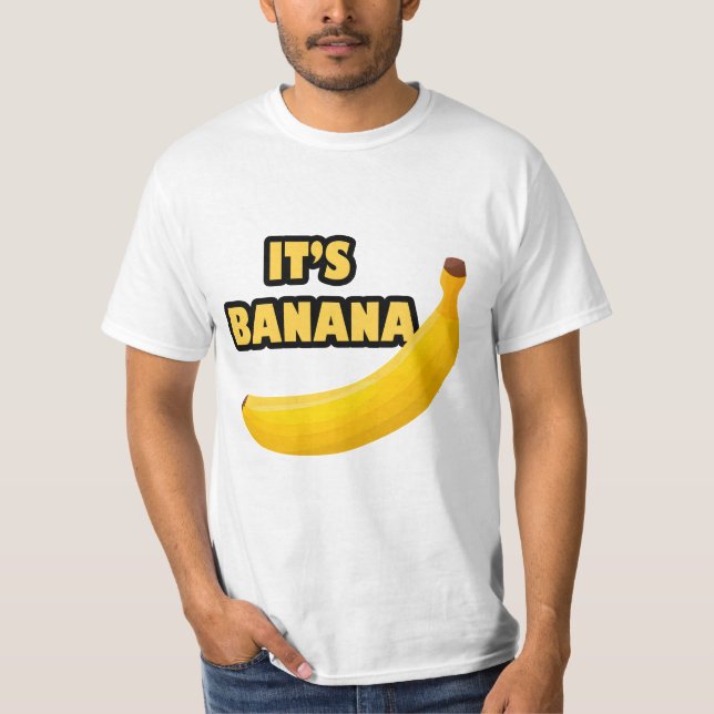 T-shirt It's Banana (Devant)