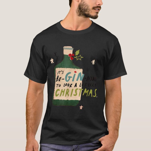 T-shirt It's Beginning To Look A Lot Like Tails Funny Chri (Devant)