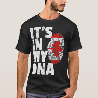 T-shirt ITS DANS MON ADN Drapeau canadien Fête des pères G