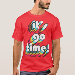 T-shirt ITS GO TIME Izzy Mandelbaum Devis Hommage 1