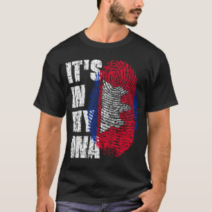 T-shirt IT'S IN MY DNA Cambodia Flag Boy Girl Gift