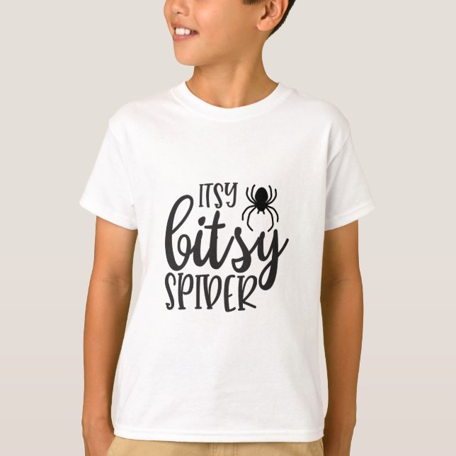 T-shirt Itsy Bitsy Spider (Devant)