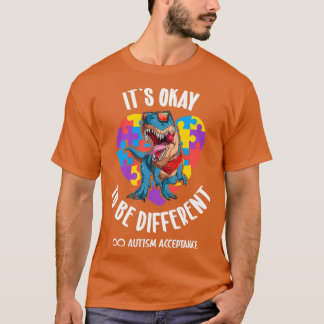 T-shirt Itx27s Accepter Différemment L'Autisme