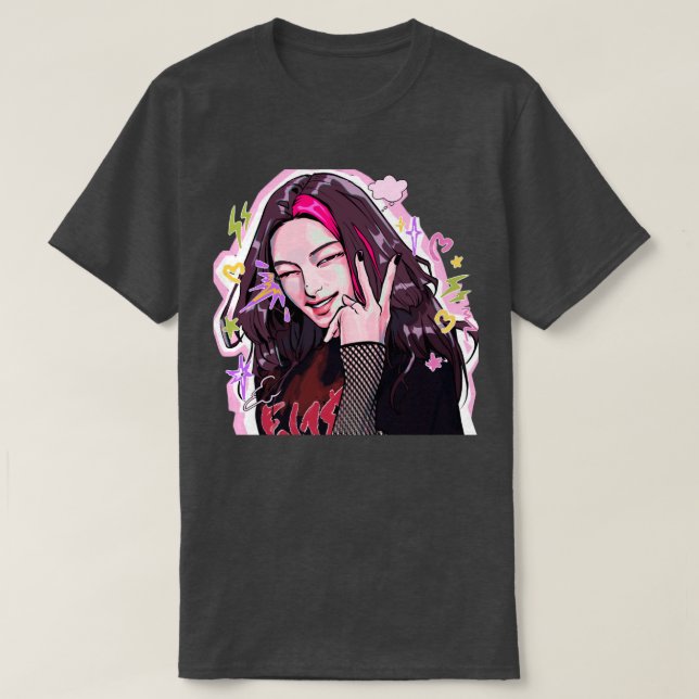 T-shirt ITZY Hwang Yeji (Design devant)