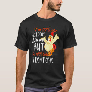 T-shirt Iu2019m 97% Sûr Vous Donu2019t Aimez Moi Mais