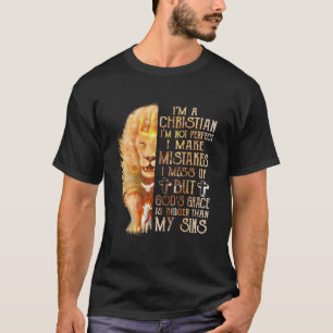 T-shirt Iu2019m A Christian Iu2019m Pas parfait Je Fabriqu