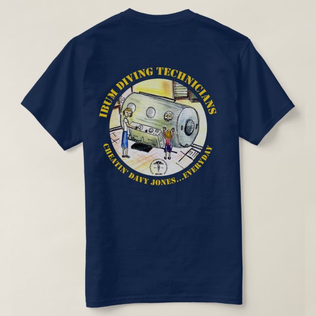 T-shirt IUBUM Tech Davy Jones (Design dos)