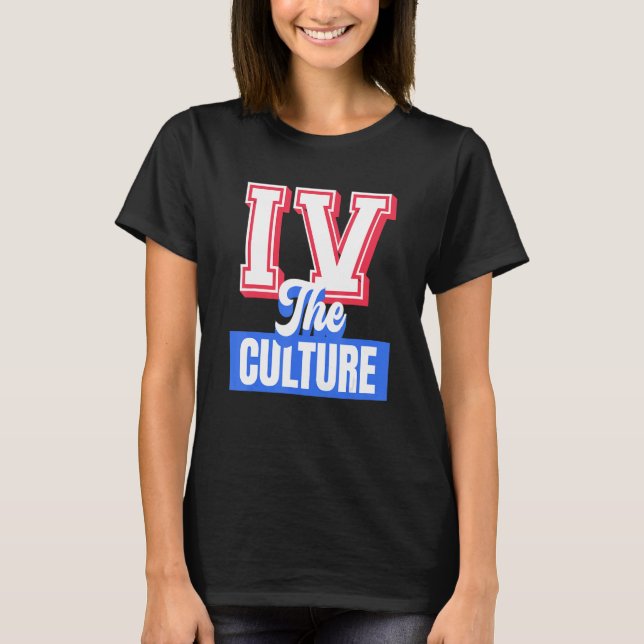 T-shirt Iv Culture Black Girl Melanin Women Men Afro Ameri (Devant)