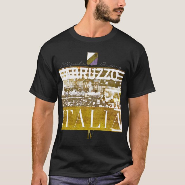 T-shirt IV - L'Abruzzo, Italie (Devant)