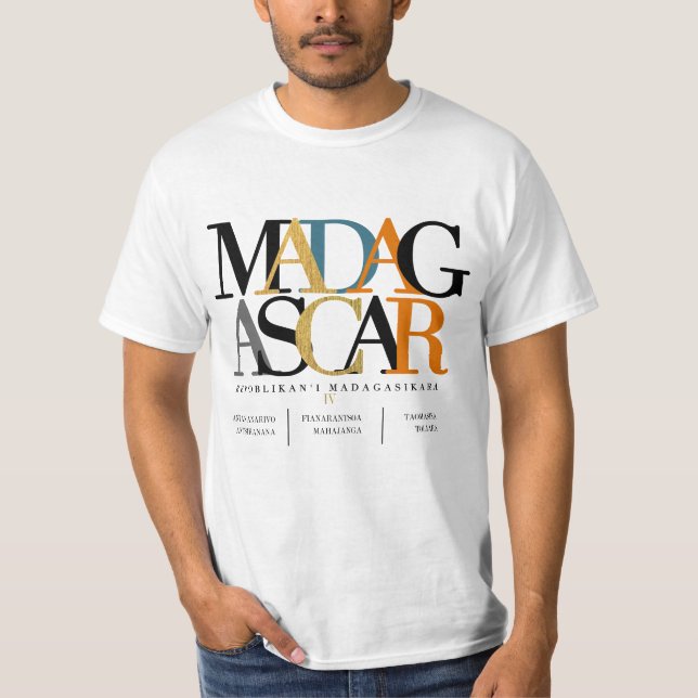 T-shirt IV le Madagascar (Devant)