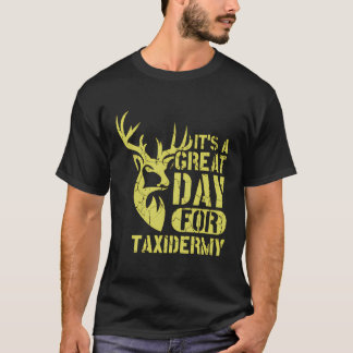 T-shirt Iven™S Un Grand Jour Pour Taxidermie Animal Stuffe