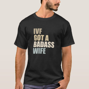 T-shirt IVF Papa, IVF A Une Épouse De Badass