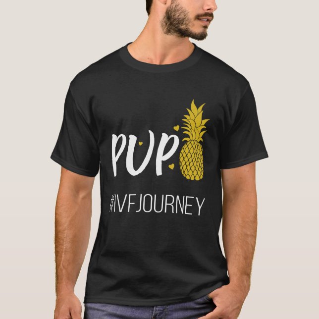 T-shirt IVF  Warrior Dad Mom PUPO Love Transfer Day Infert (Devant)