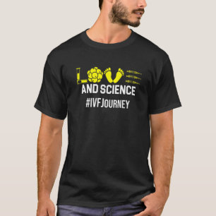 T-shirt Ivf Warrior Papa Maman Science Transfert Day Infer
