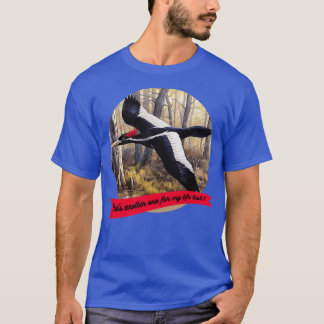 T-shirt Ivory Billed Wopecker Birder Life List