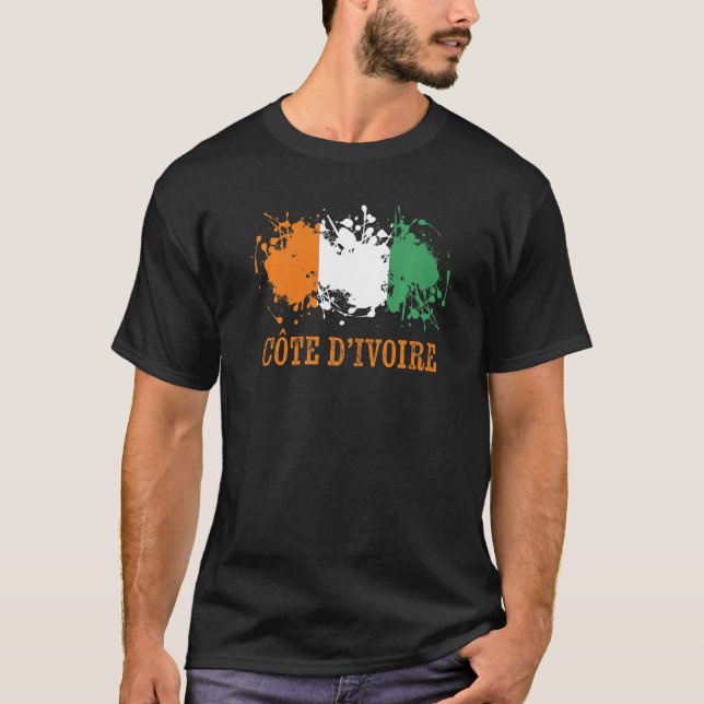 T-shirt Ivory Coaian enthusiasts for Côte du2019Ivoire and (Devant)