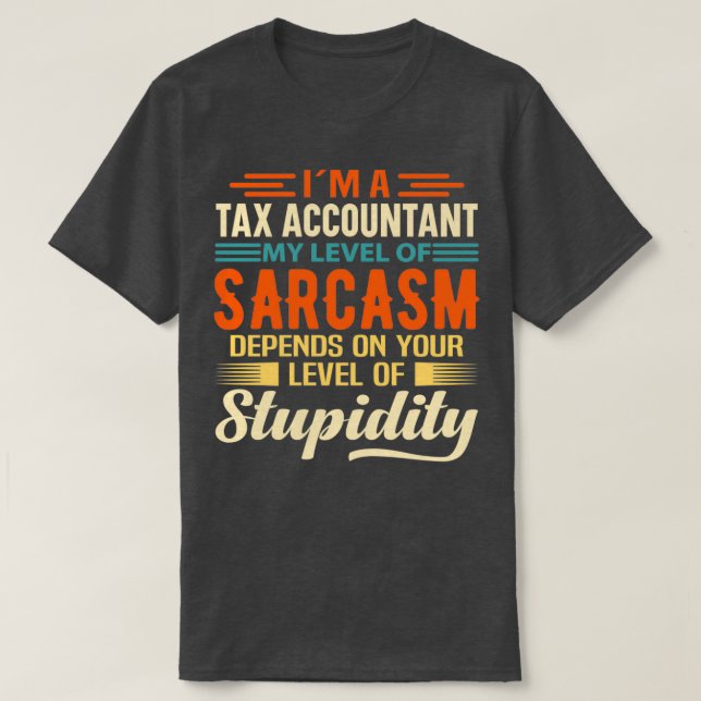 T-shirt Ix27m A Comptable Fiscale 2 (Design devant)