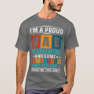 T-shirt Ix27m a Proud Papa of a Freaking Awesome Physician