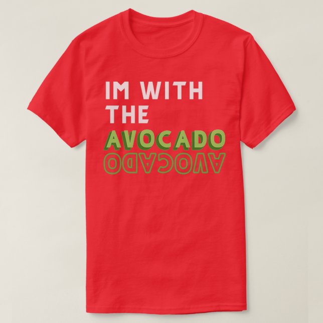 T-shirt Ix27M Avec L'Avacado (Design devant)