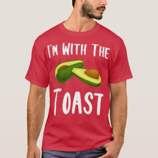 T-shirt Ix27m avec le Toast Funny Avocado Lover