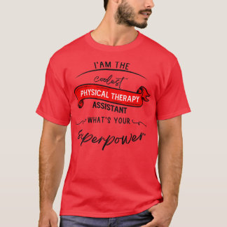 T-shirt Ix27m l'assistant de physiothérapie le plus cool q